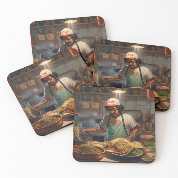 Item preview, Strange taco maker prepares burritos designed and sold by ivanmejia.