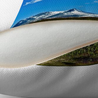 Thumbnail 2 of 3, Throw Pillow, Rondane 2 designed and sold by Ståle H. Meyer.