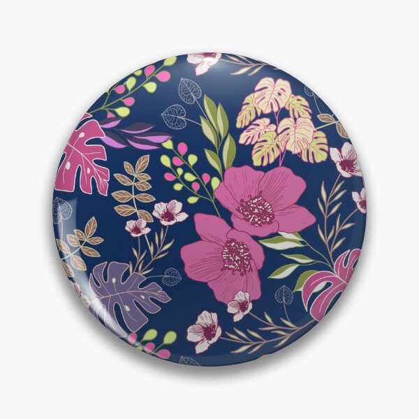 Item preview, Spring Batik Floral - Blue designed and sold by JaselviiStudio.
