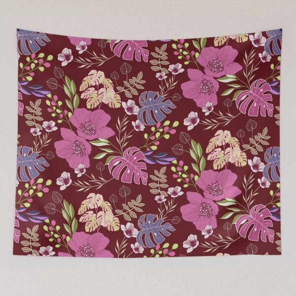 Item preview, Spring Batik Floral - Red designed and sold by JaselviiStudio.
