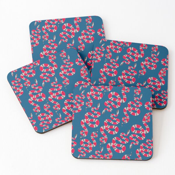 Item preview, illustrated pattern with snaks designed and sold by Lucasmachado29.