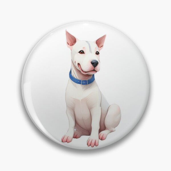 Item preview, Adorable Bull terrier stickers designed and sold by ArtTechEstudio.