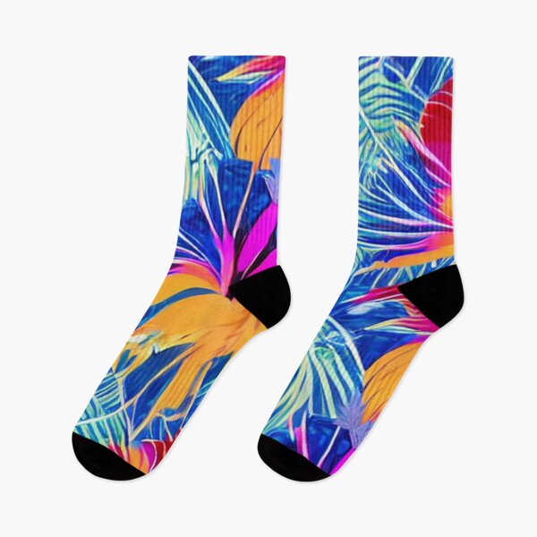 Item preview, Colorful Tropical Floral Garden designed and sold by calibrit.