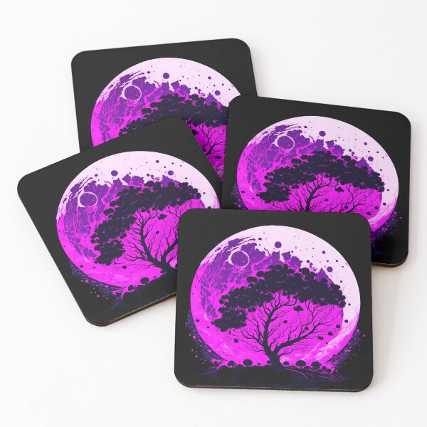 Item preview, Pink Full Moon designed and sold by ZenStickConcept.