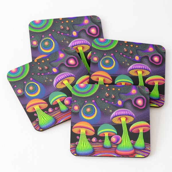 Item preview, Magic Mushrooms Trippy Dreamscapes 4 designed and sold by Benito Del Ray.