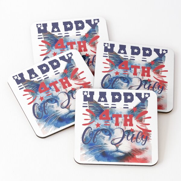 Item preview, Patriotic Purrfect: Happy 4th of July designed and sold by MyMerryMary.
