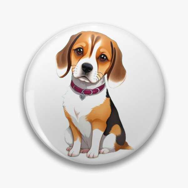 Item preview, Adorable Beagle stickers designed and sold by ArtTechEstudio.
