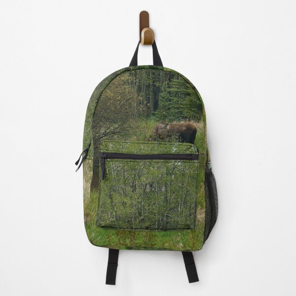 Item preview, Two Moose Grazing in a Pond designed and sold by Vivar Photo.