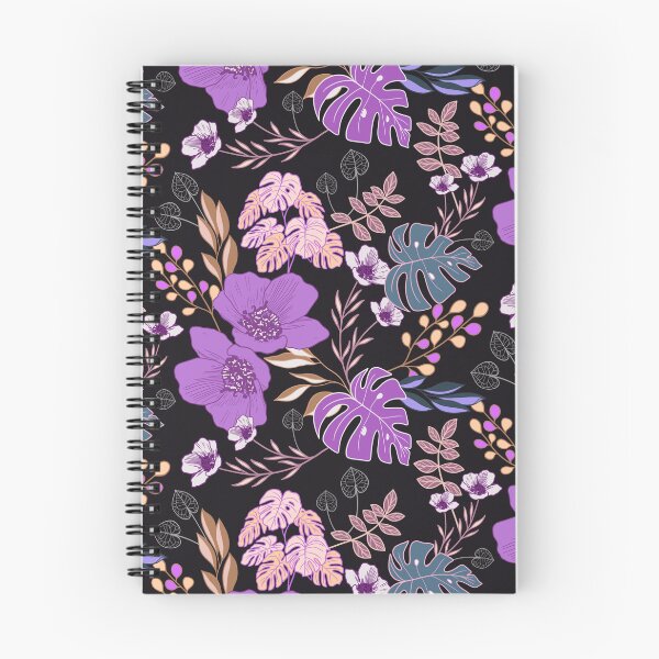 Item preview, Spring Batik Floral - Black designed and sold by JaselviiStudio.