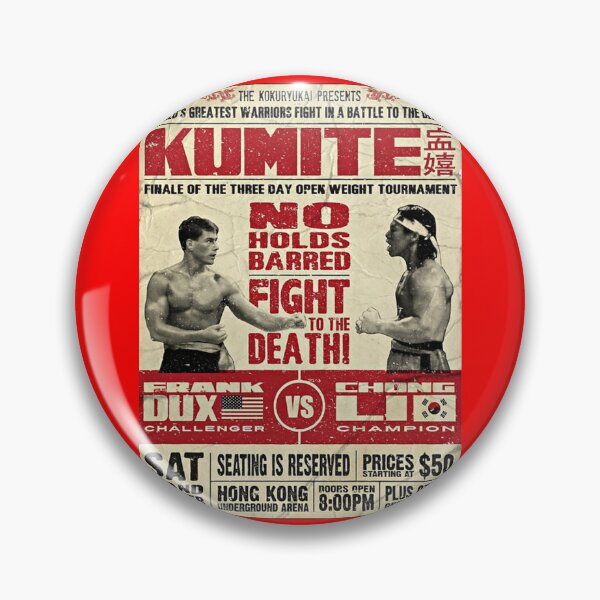 Item preview, Kumite Fight Poster designed and sold by Alema Art.