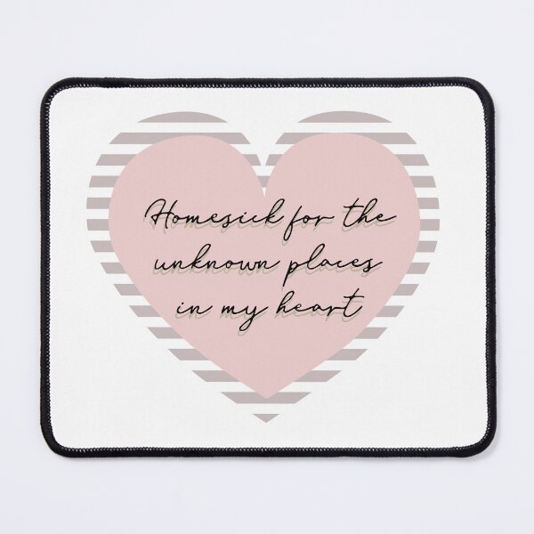 Item preview, Homesick for the Unknown Places in my Heart designed and sold by ArtDoor54.