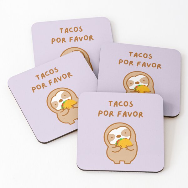 Item preview, Tacos Por Favor Taco Lover Sloth designed and sold by theslothinme.