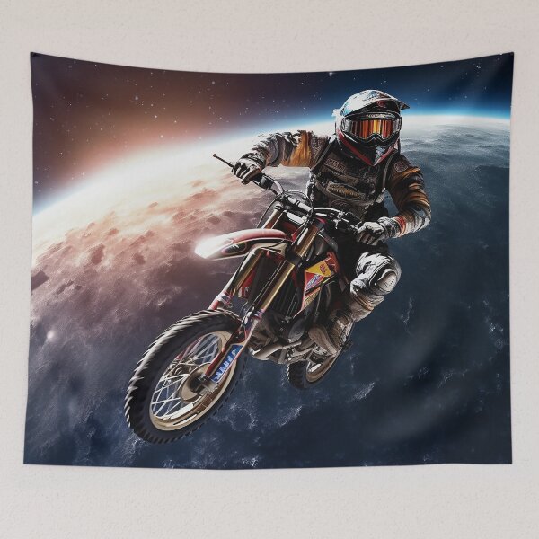 Item preview, Bike In Space designed and sold by WarmBreeze1.