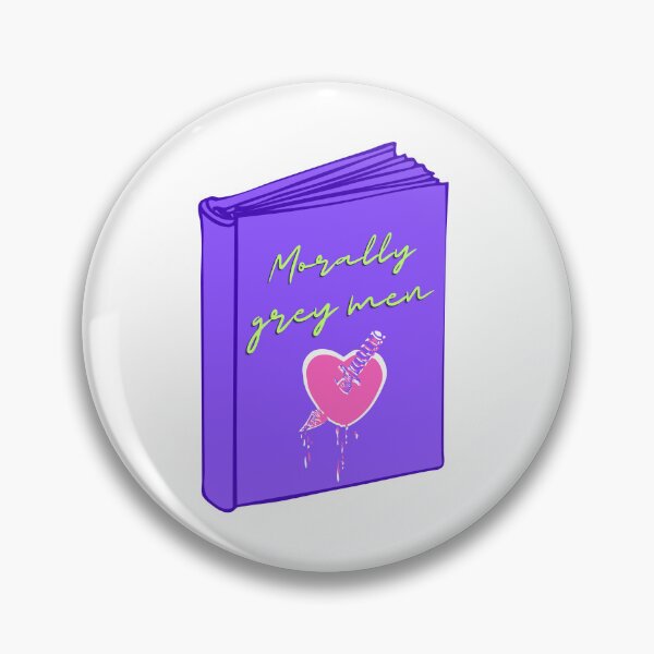 Item preview, Morally Grey Men Book Sticker designed and sold by StickEmUpp.