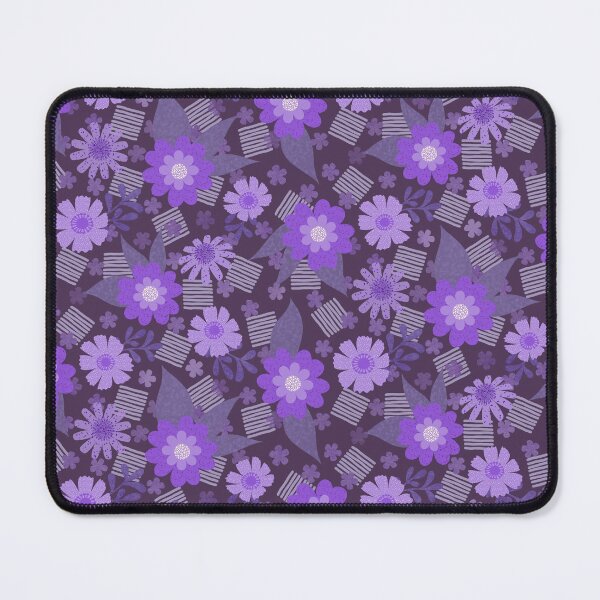 Item preview, Flower and Block Pattern - Violet designed and sold by Ale's Art.
