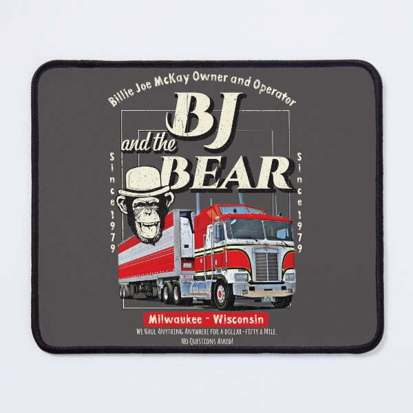 Item preview, BJ and The Bear Trucking Company designed and sold by Alema Art.