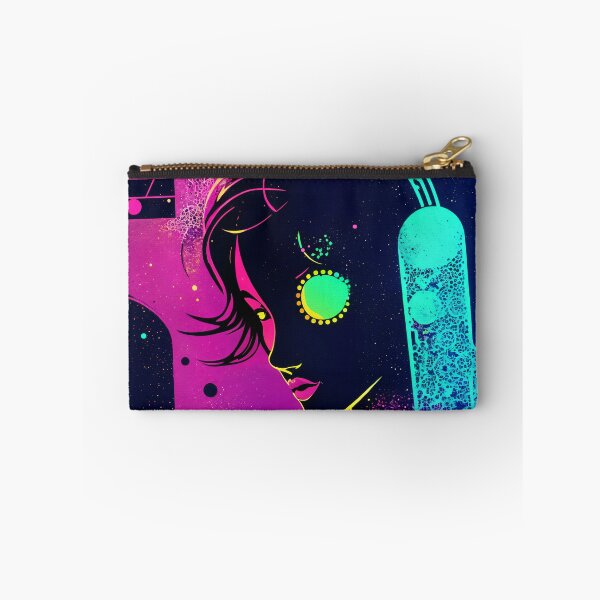 Item preview, Abstract Illustration of an Augmented Futuristic Woman designed and sold by AIStudio137.