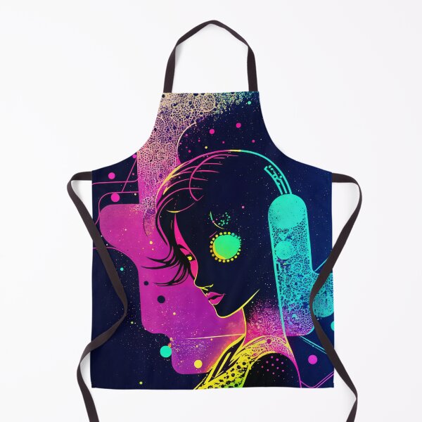 Item preview, Abstract Illustration of an Augmented Futuristic Woman designed and sold by AIStudio137.