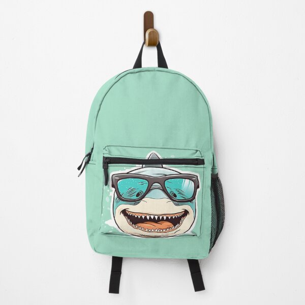 Item preview, Playful Shark with Sunglasses Stickers for the Upcoming Summer Season designed and sold by pixeldizajn.