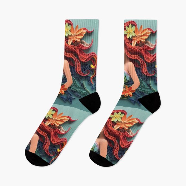 Item preview, Happy mermaid in the ocean, live colors designed and sold by AdiRemba.