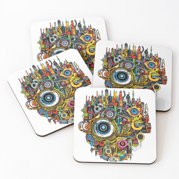 Item preview, Clockwork Visions: The Abstract Mind's Eye designed and sold by NeuralVerve.