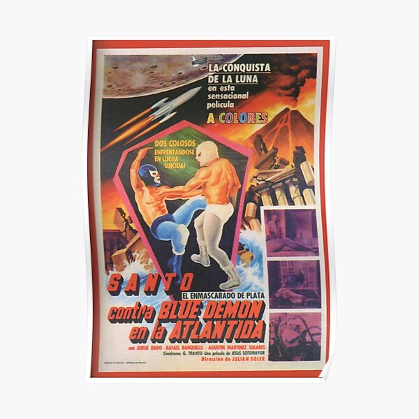 Lucha Libre Posters Redbubble redbubble