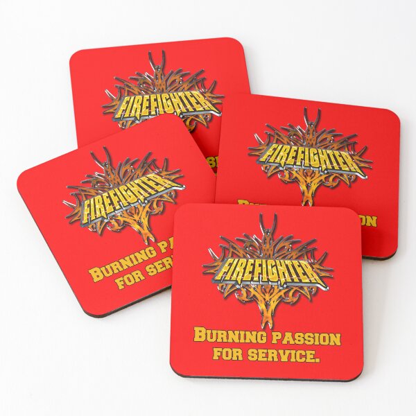 Item preview, Firefighters Fireman's Firefighter Burning Passion For Service designed and sold by fantasticdesign.