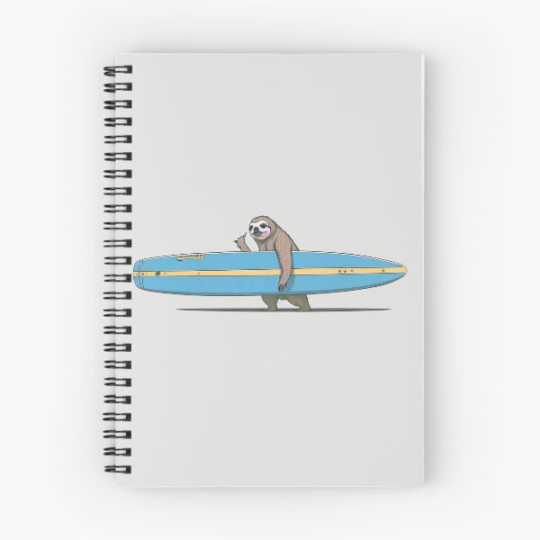 Item preview, Surfer Sloth and his Surfboard designed and sold by feferreira.