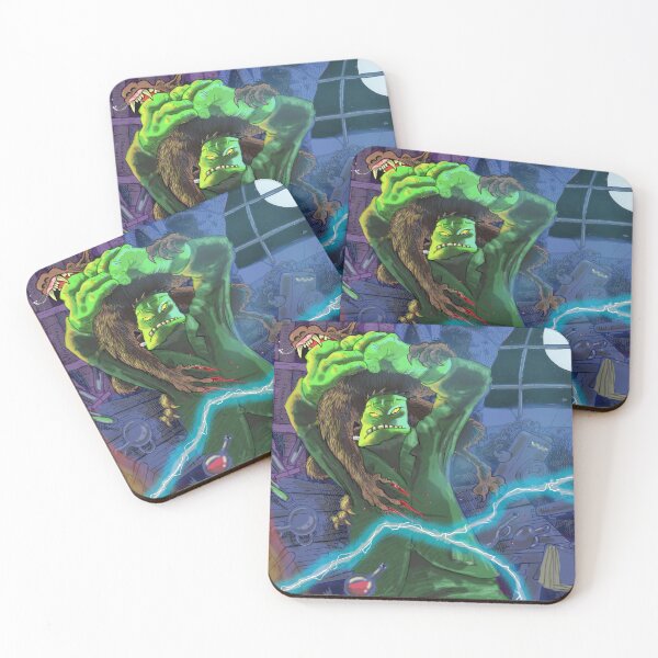 Item preview, Frankenstein vs Wolfman designed and sold by DoubleUglyArt.