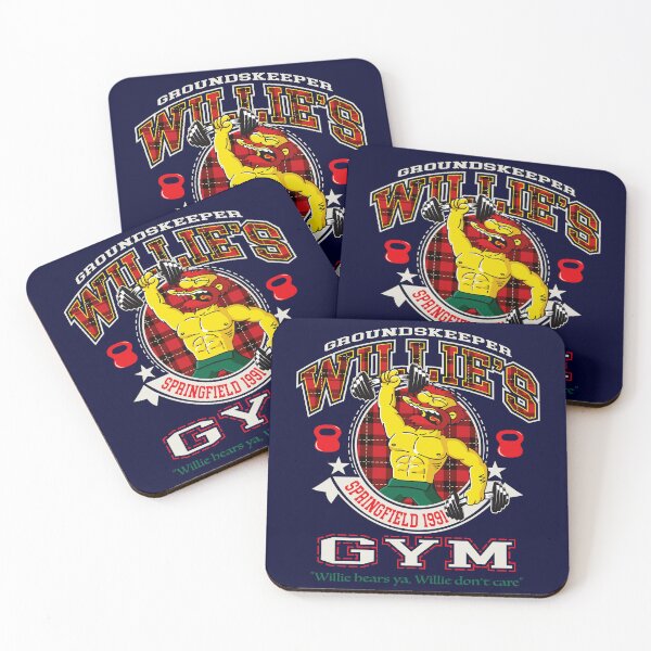 Item preview, Groundskeeper Willie's Gym designed and sold by Alema Art.