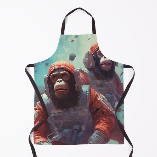 Item preview, Apes In Space designed and sold by WarmBreeze1.