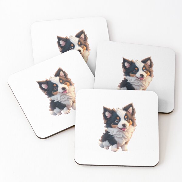 Item preview, Border Collie Beautiful Sticker designed and sold by ArtTechEstudio.