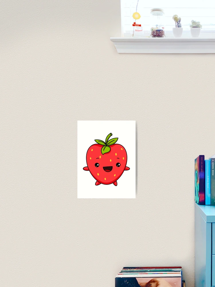 Appree Strawberry Pressed Fruit Sticker