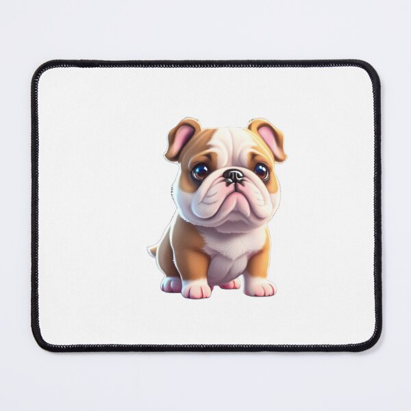 Item preview, Bulldog Beautiful Sticker designed and sold by ArtTechEstudio.