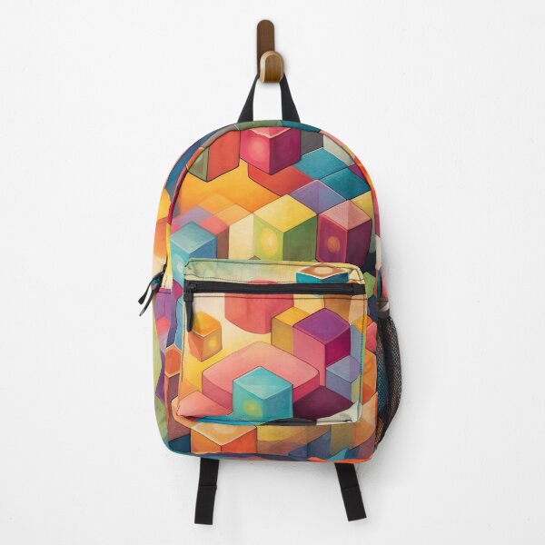 Item preview, Geometric Colorful Blocks Whimsical designed and sold by BaysparksMedia.
