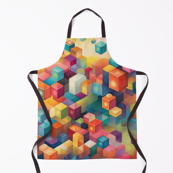 Item preview, Geometric Colorful Blocks Whimsical designed and sold by BaysparksMedia.