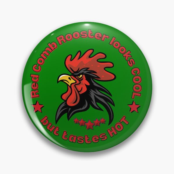 Item preview, Red comb black Rooster looking cool is hot designed and sold by Narcisa22.