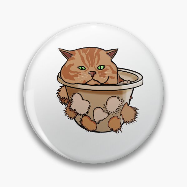 Item preview, Flower Pot Cat Sticker - Liquid Cats designed and sold by N9Livez.