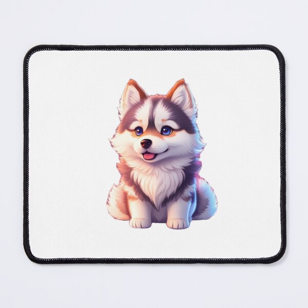 Item preview, Siberian Husky Beautiful Stiker designed and sold by ArtTechEstudio.