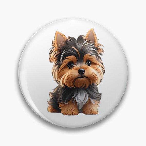 Item preview, Yorkshire Terrier Beautiful Stiker designed and sold by ArtTechEstudio.