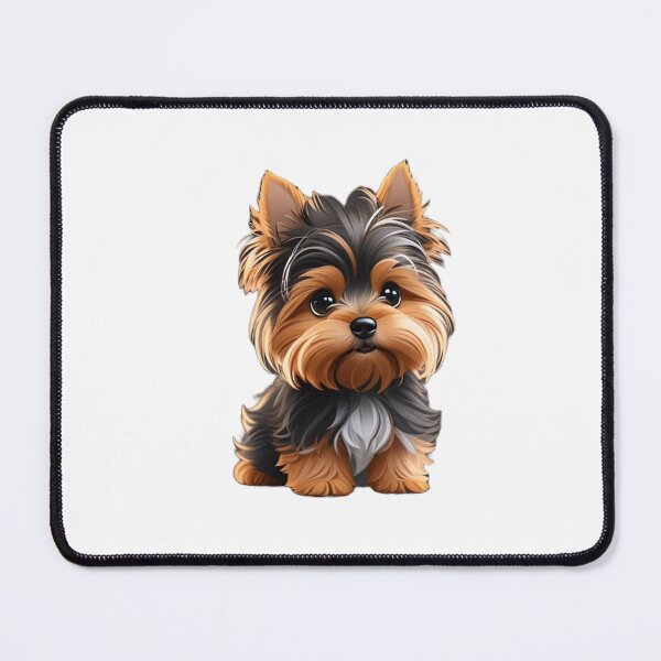 Item preview, Yorkshire Terrier Beautiful Stiker designed and sold by ArtTechEstudio.