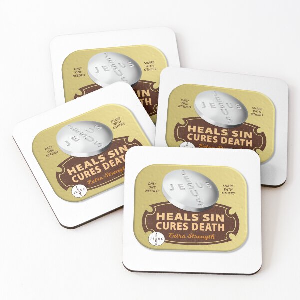 Item preview, Jesus Cures Pill - Christian Religious Faith designed and sold by 26-Characters.