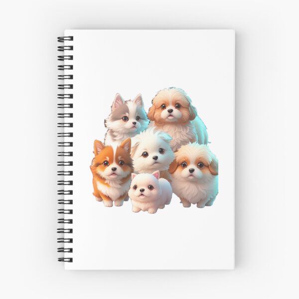 Item preview, dogs designed and sold by ArtTechEstudio.