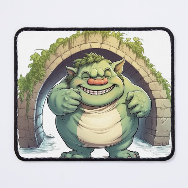 Item preview, A cute Troll under a bridge designed and sold by cece4410.