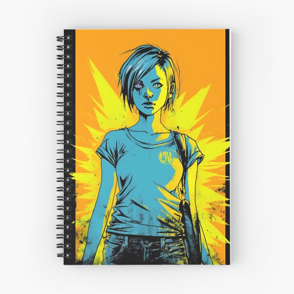 Item preview, Explosive Girl, Post Apocalyptic Summer Wear, Comic Book designed and sold by TheeDigitalDen.