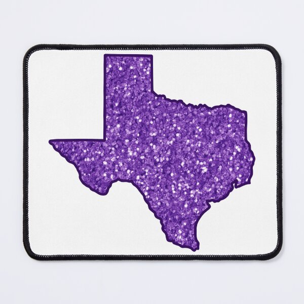 Item preview, purple glitter texas designed and sold by mtayzart.