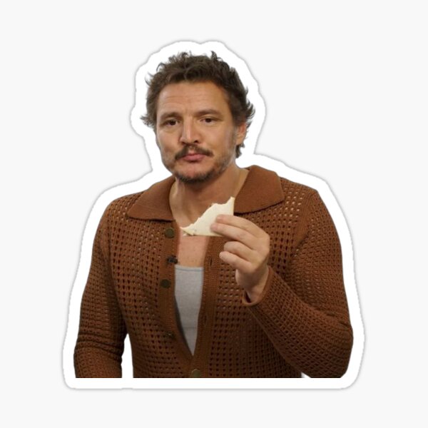 Item preview, pedro pascal eating sandwich designed and sold by charlieseel.