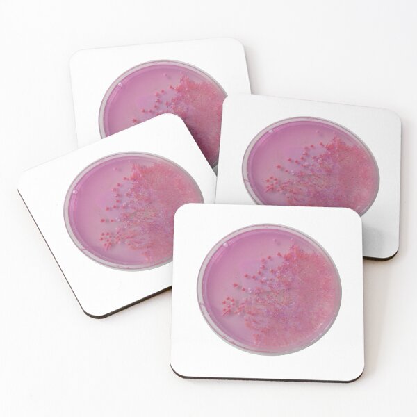 Item preview, Pink yeasts growing on DRBCA designed and sold by Fromthelab.