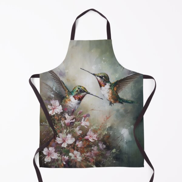 Item preview, Hummingbirds and Flowers  designed and sold by Vanover Designs.