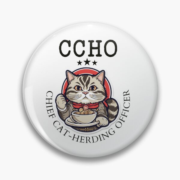Item preview, Chief Cat-Herding Officer designed and sold by Patrick Edwards.